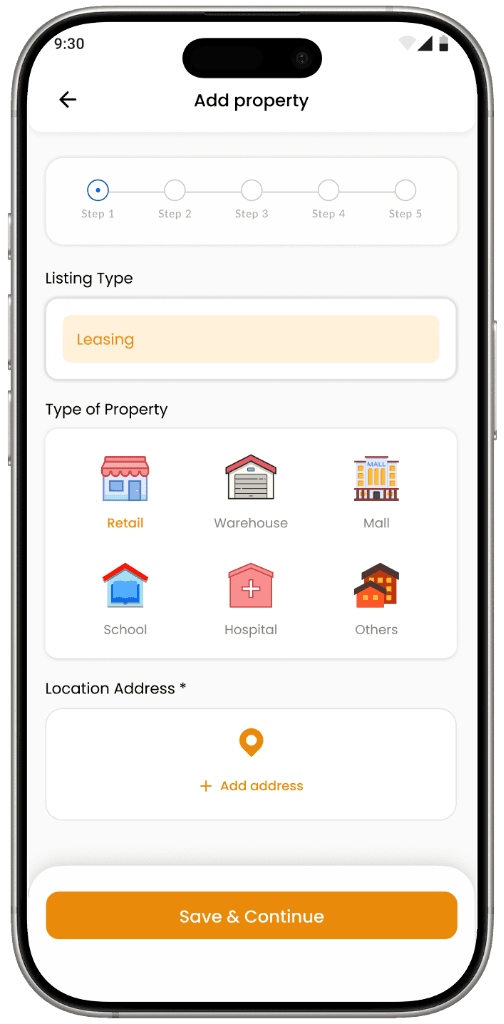Sthirasthi Guided Add Property Flow